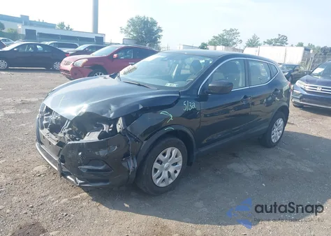 2020 Nissan Rogue Sport S Awd Xtronic Cvt from USA, damaged, VIN JN1BJ1CW7LW387310